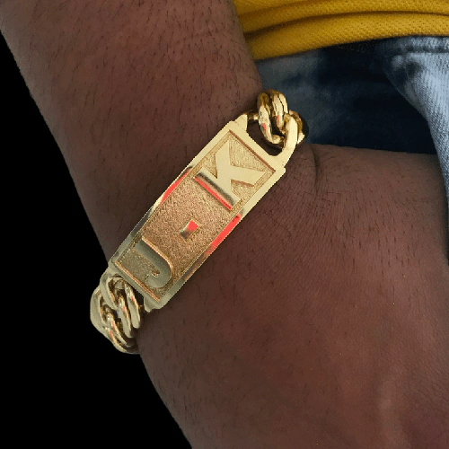 Bracelete Personalizado Grumert 18mm de Moeda Antiga JK