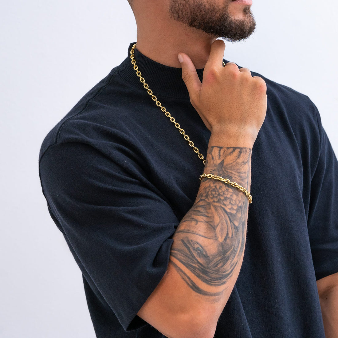 Conjunto Cadeado 6mm de Moeda Antiga