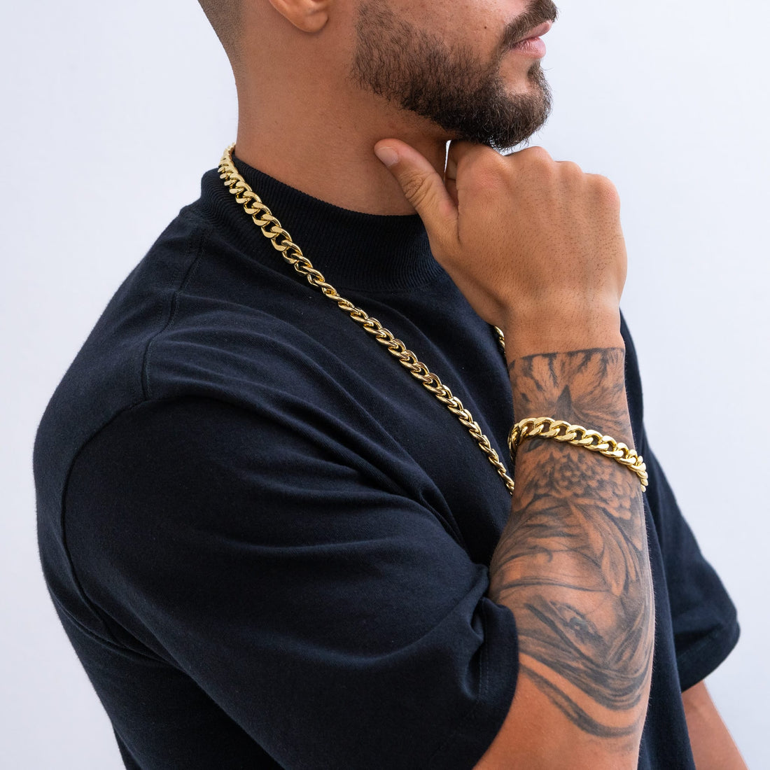 Conjunto Pitbull 12mm de Moeda Antiga