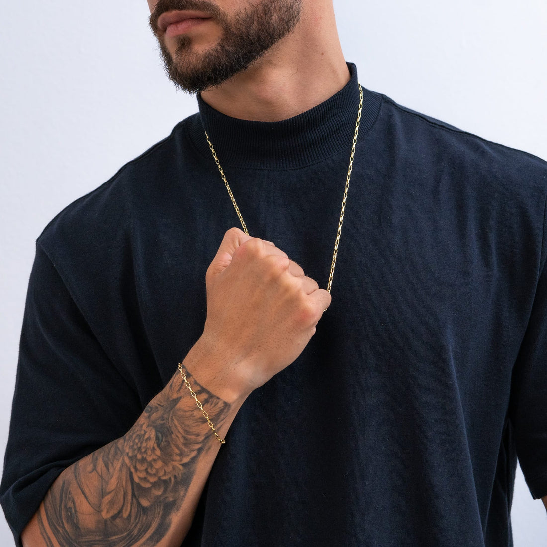 Conjunto Tijolinho 3mm Reta de Moeda Antiga