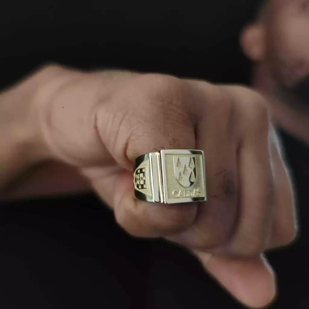 Anel Personalizado Brasão Fámília
