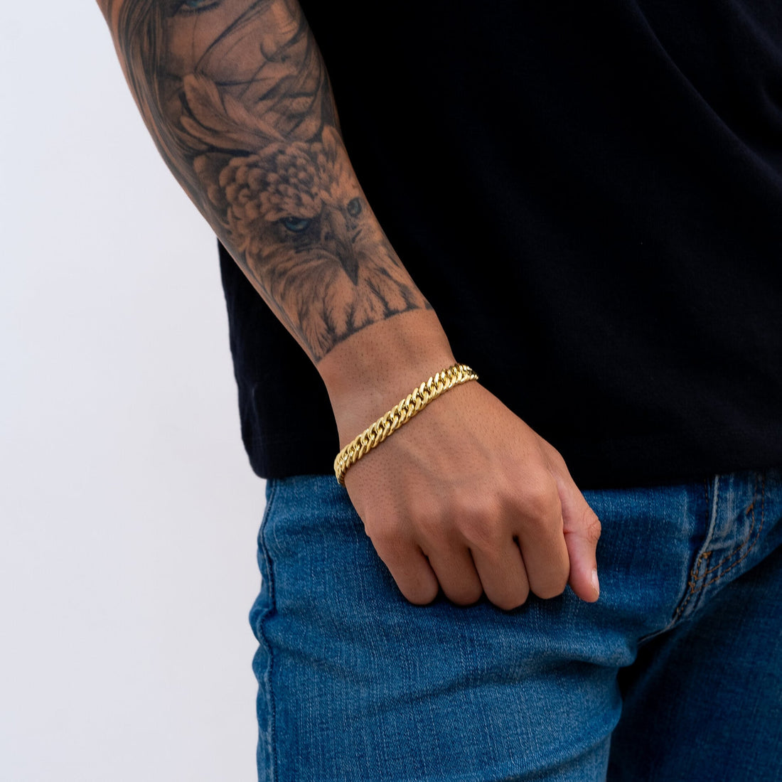 Pulseira Grumert Dupla 10mm de moeda antiga