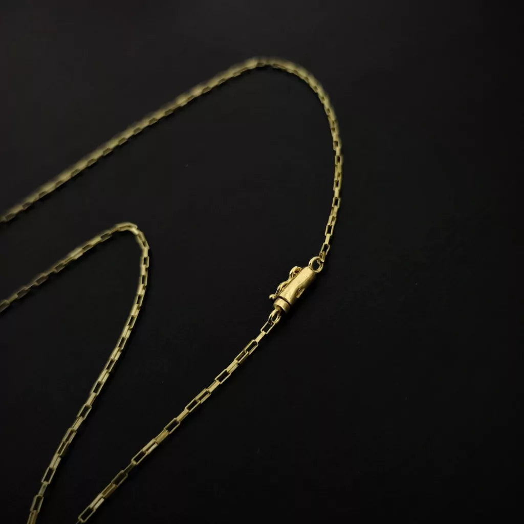 Corrente/cordão Veneziana 1,5mm de moeda antiga